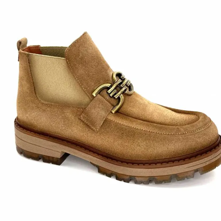 Ivoire0036a Bottines Ivoire Cv5059 Daim Beige Hot