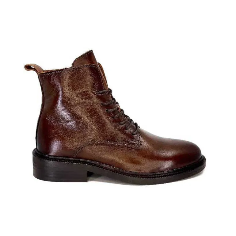 Ivoire0460a Bottines Ivoire Jobert Cuir Marron Sale