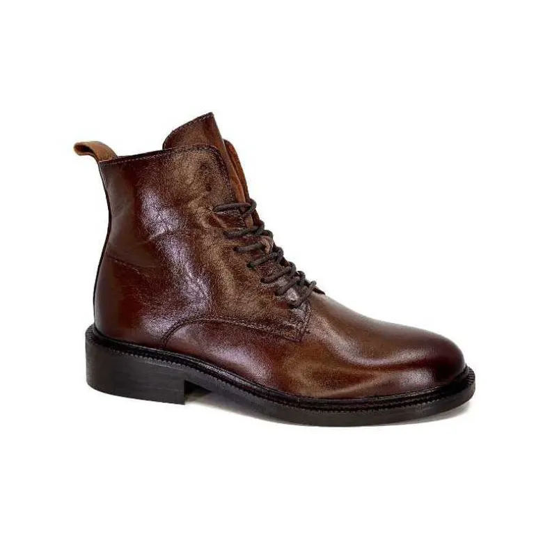 Ivoire0460a Bottines Ivoire Jobert Cuir Marron Sale