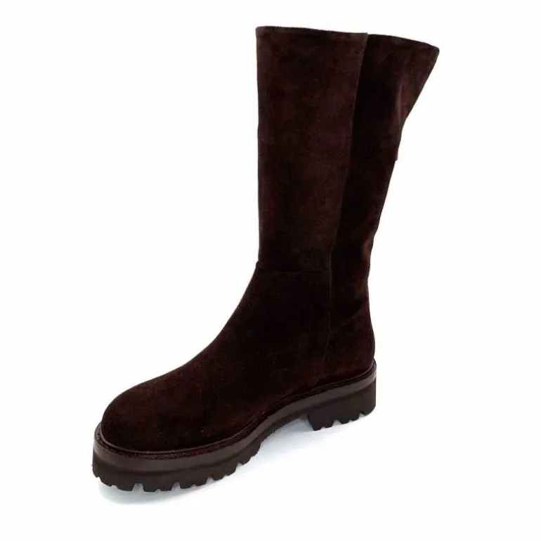 bottines_ivoire_mk__cuir_daim_marron_10.webp marcha / m.moustafa Bottines Ivoire Mk 3579 Cuir Daim Marron Fashion
