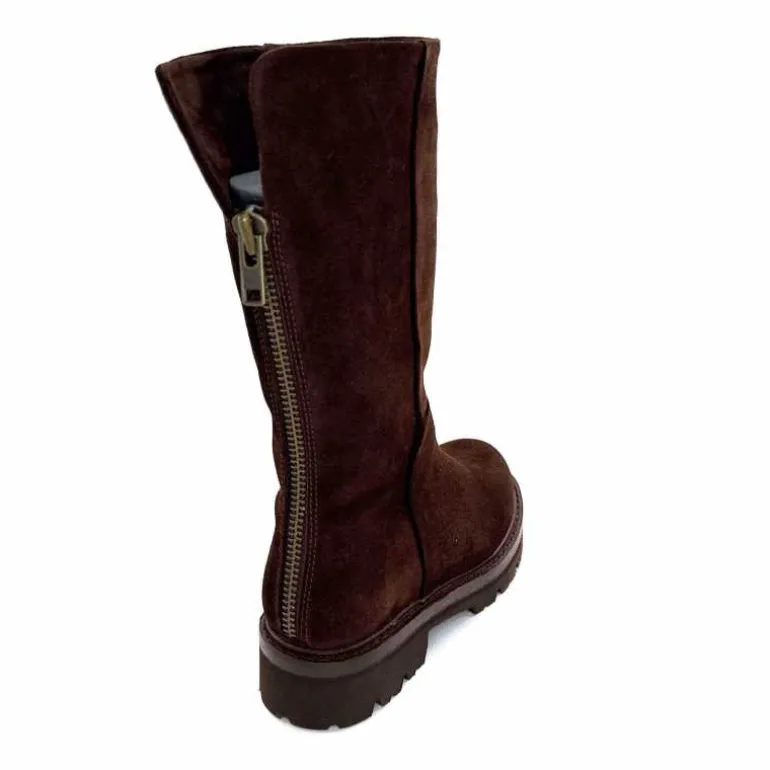 bottines_ivoire_mk__cuir_daim_marron_20.webp marcha / m.moustafa Bottines Ivoire Mk 3579 Cuir Daim Marron Fashion