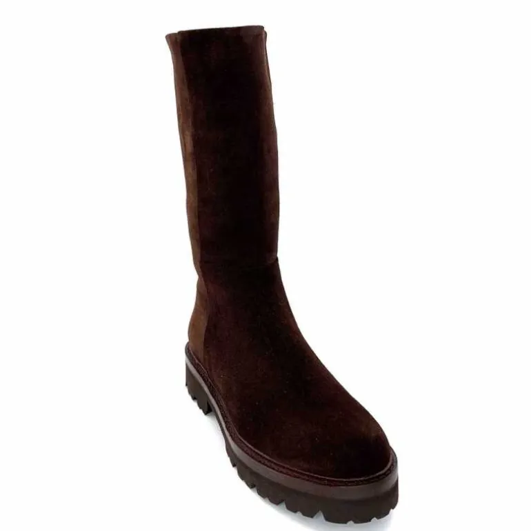 bottines_ivoire_mk__cuir_daim_marron_4.webp marcha / m.moustafa Bottines Ivoire Mk 3579 Cuir Daim Marron Fashion