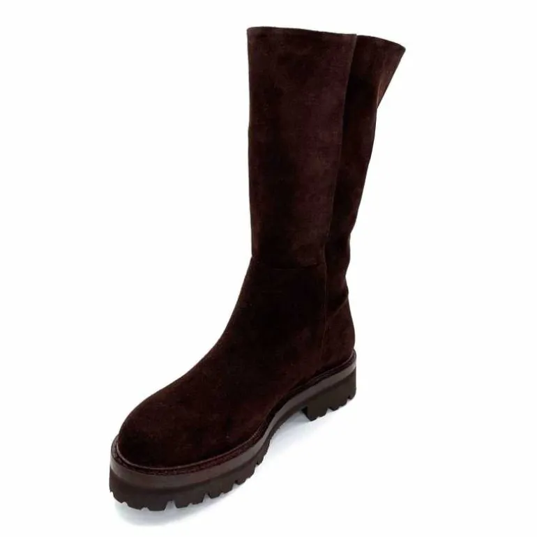 bottines_ivoire_mk__cuir_daim_marron_9.webp marcha / m.moustafa Bottines Ivoire Mk 3579 Cuir Daim Marron Fashion