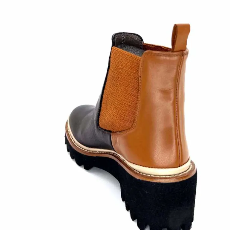 bottines_legres_xsa__cuir_noir_ampamp_camel_16.webp XSA Bottines Legères 9176 Cuir Noir & Camel BordeauxRouge Cheap