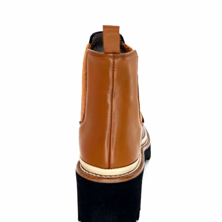 bottines_legres_xsa__cuir_noir_ampamp_camel_18.webp XSA Bottines Legères 9176 Cuir Noir & Camel BordeauxRouge Cheap