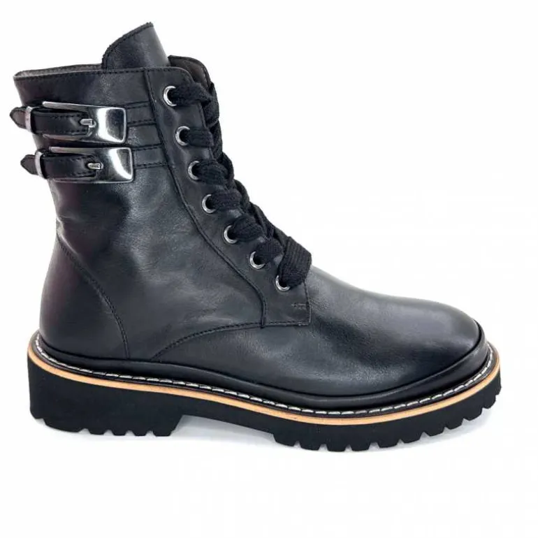 XSA Bottines Légère 0179 Cuir Noir Flash Sale