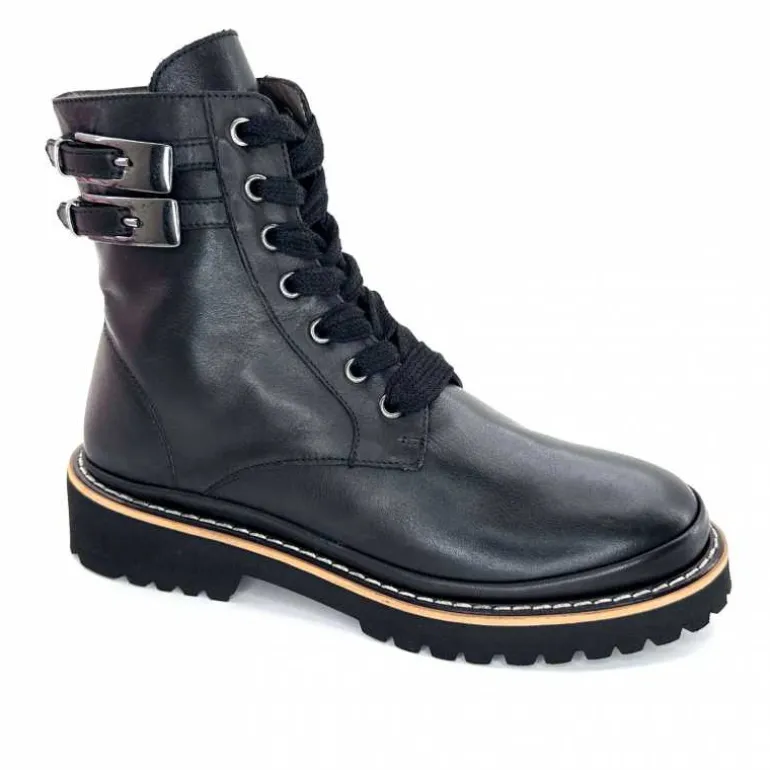 XSA Bottines Légère 0179 Cuir Noir Flash Sale