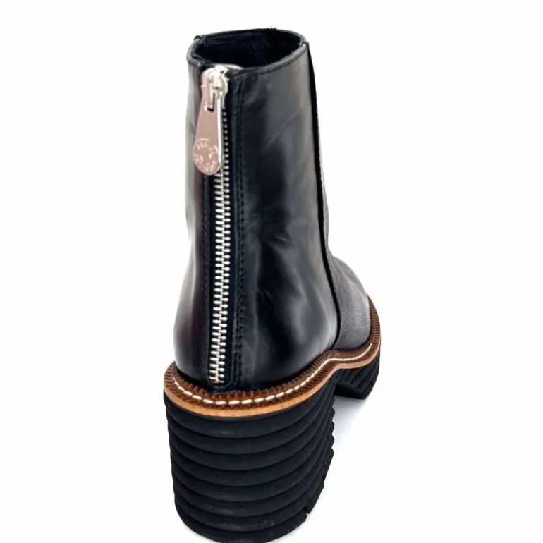 bottines_lgres__talons_pedro_miralles__cuir_noir_19.webp Pedro Miralles Bottines Légères à Talons 28294 Cuir Noir Shop