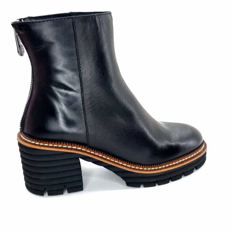 bottines_lgres__talons_pedro_miralles__cuir_noir_23.webp Pedro Miralles Bottines Légères à Talons 28294 Cuir Noir Shop