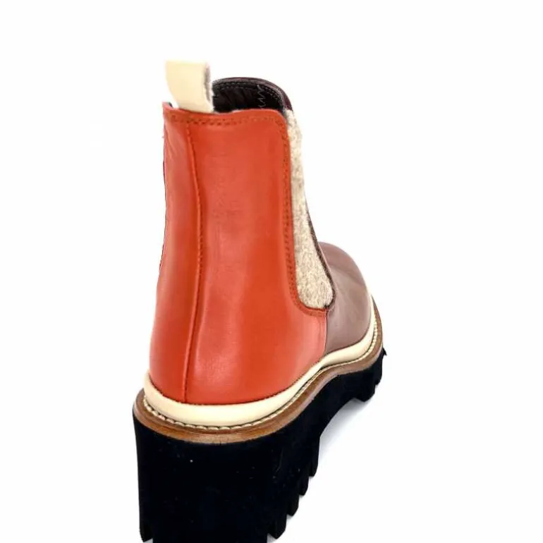 bottines_lgres_xsa__cuir_marron_rouge_19.webp XSA Bottines Légères 9176 Cuir Rouge Marron Flash Sale