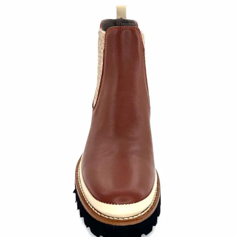 bottines_lgres_xsa__cuir_marron_rouge_6.webp XSA Bottines Légères 9176 Cuir Rouge Marron Flash Sale