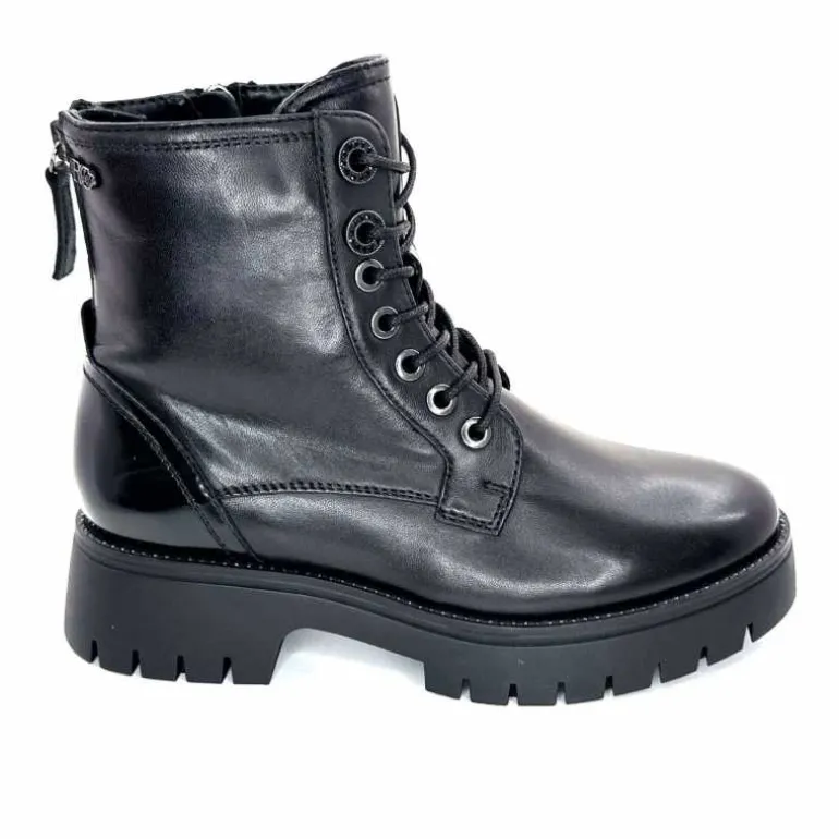 Regarde Le Ciel Bottines Leticia 05 Cuir Noir Sale