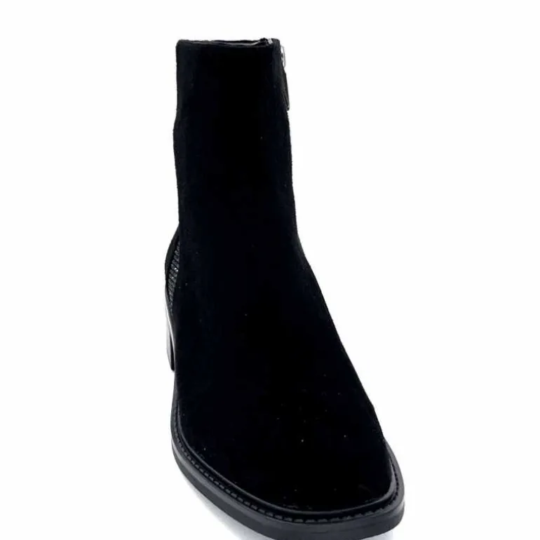 bottines_regarde_le_ciel_moira__daim_noir_5.webp Regarde Le Ciel Bottines Moira 04 Daim Noir Flash Sale
