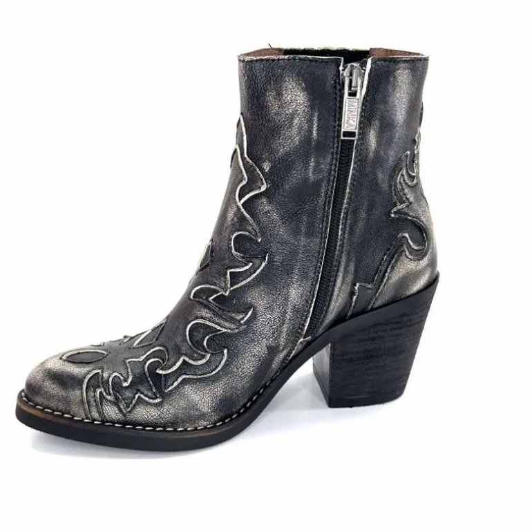 bottines_santiags_minka_horlene_cuir_gris_11.webp Minka Bottines Santiags Horlene Cuir Gris GrisFoncé Store