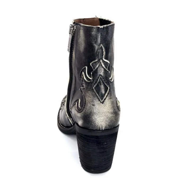 bottines_santiags_minka_horlene_cuir_gris_17.webp Minka Bottines Santiags Horlene Cuir Gris GrisFoncé Store