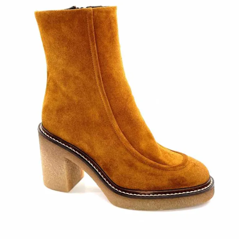 Triver Flight Bottines 527.15 Daim Camel Flash Sale