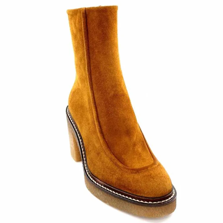 bottines_triver_flight__daim_camel_4.webp Triver Flight Bottines 527.15 Daim Camel Flash Sale