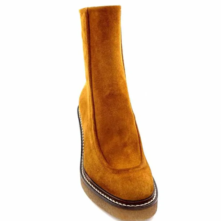 bottines_triver_flight__daim_camel_5.webp Triver Flight Bottines 527.15 Daim Camel Flash Sale