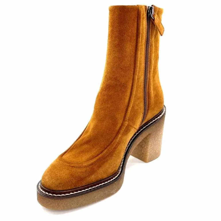 bottines_triver_flight__daim_camel_9.webp Triver Flight Bottines 527.15 Daim Camel Flash Sale