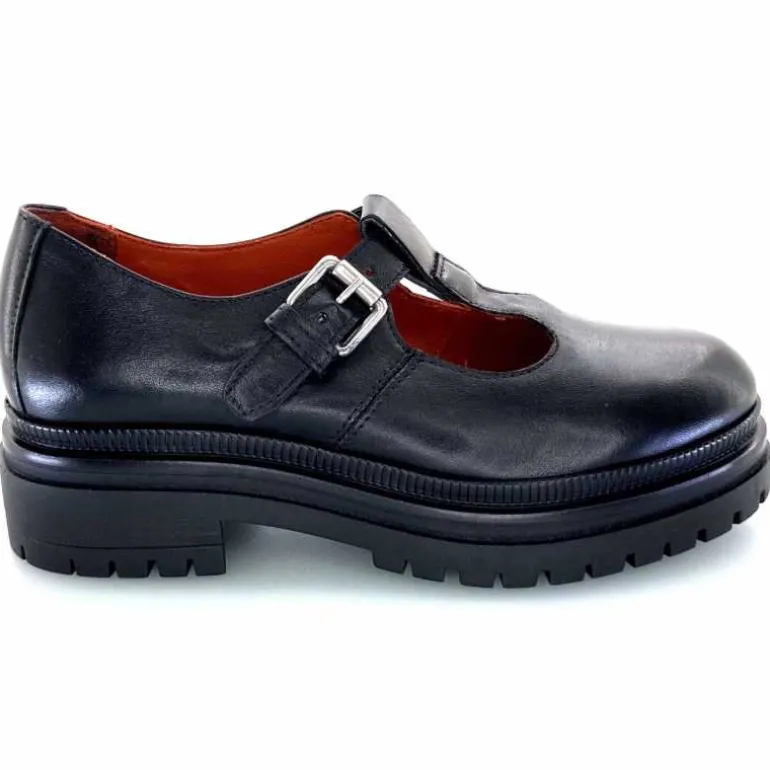 Mjus Derbies T60125 101 Cuir Noir Flash Sale