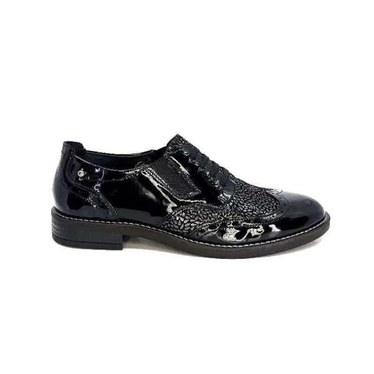 Myma Derbies 7009/00 Cuir Vernis Noir Shop