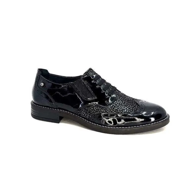 Myma Derbies 7009/00 Cuir Vernis Noir Shop
