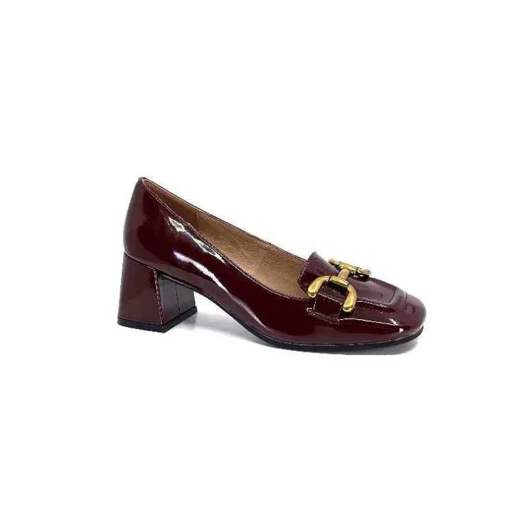bibi lou - navima Escarpins Bibi Lou 573 Cuir Vernis Bordeaux Fashion
