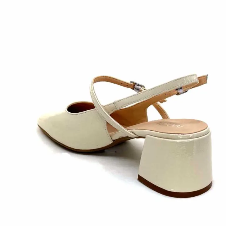 escarpins_bride_arrire_ivoire_a_cuir_vernis_crme_15.webp Ivoire0104a Escarpins Bride Arrière Ivoire A53097 Cuir Vernis Crème Flash Sale