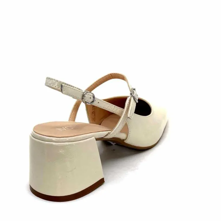 escarpins_bride_arrire_ivoire_a_cuir_vernis_crme_20.webp Ivoire0104a Escarpins Bride Arrière Ivoire A53097 Cuir Vernis Crème Flash Sale