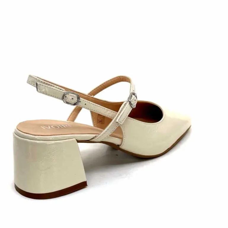escarpins_bride_arrire_ivoire_a_cuir_vernis_crme_21.webp Ivoire0104a Escarpins Bride Arrière Ivoire A53097 Cuir Vernis Crème Flash Sale