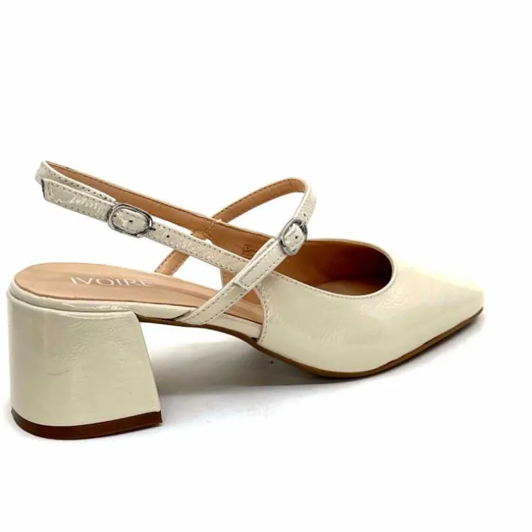 escarpins_bride_arrire_ivoire_a_cuir_vernis_crme_22.webp Ivoire0104a Escarpins Bride Arrière Ivoire A53097 Cuir Vernis Crème Flash Sale