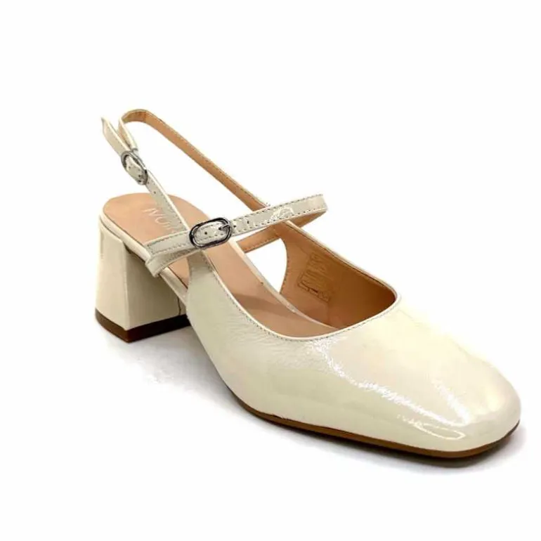 escarpins_bride_arrire_ivoire_a_cuir_vernis_crme_3.webp Ivoire0104a Escarpins Bride Arrière Ivoire A53097 Cuir Vernis Crème Flash Sale