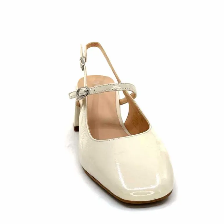 escarpins_bride_arrire_ivoire_a_cuir_vernis_crme_5.webp Ivoire0104a Escarpins Bride Arrière Ivoire A53097 Cuir Vernis Crème Flash Sale