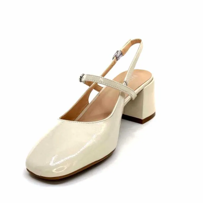 escarpins_bride_arrire_ivoire_a_cuir_vernis_crme_8.webp Ivoire0104a Escarpins Bride Arrière Ivoire A53097 Cuir Vernis Crème Flash Sale