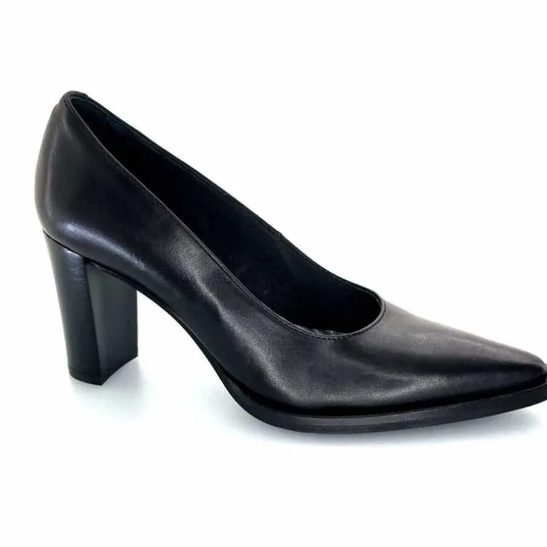 Myma Escarpins 6727 Cuir Noir Shop