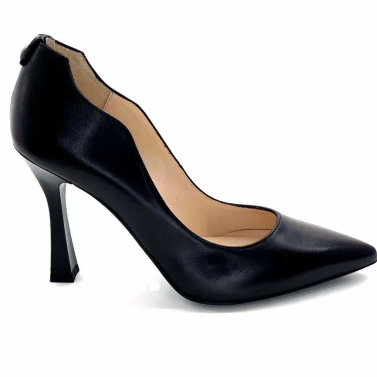 Nero Giardini Escarpins Néro Giardini 1410840 De 100 Cuir Noir Best