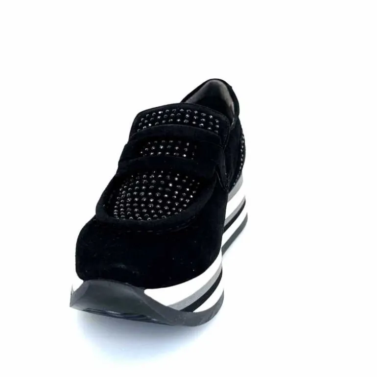 mocassins__plateforme_softwaves___daim_noir_7.webp Softwaves Mocassins à Plateforme 7.78.78 012 Daim Noir Discount