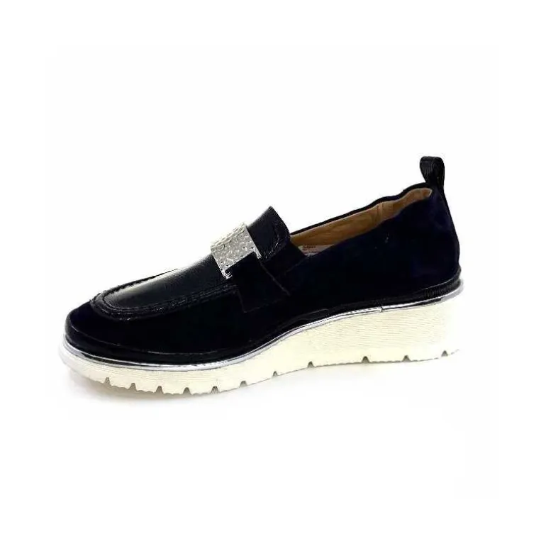 mocassins__plateforme_xsa__cuir_vernis_daim_bleu_11.webp XSA Mocassins à Plateforme 9977 Cuir Vernis Daim Bleu Discount