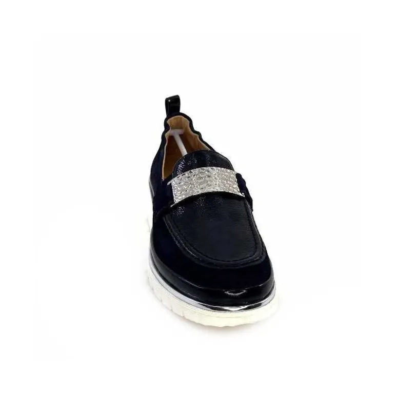 mocassins__plateforme_xsa__cuir_vernis_daim_bleu_5.webp XSA Mocassins à Plateforme 9977 Cuir Vernis Daim Bleu Discount