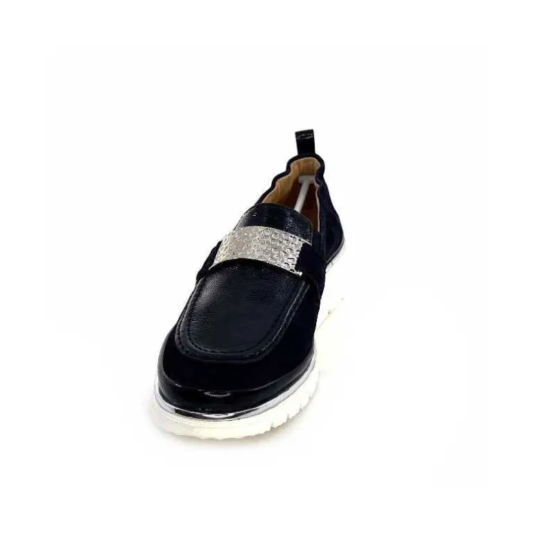 mocassins__plateforme_xsa__cuir_vernis_daim_bleu_7.webp XSA Mocassins à Plateforme 9977 Cuir Vernis Daim Bleu Discount