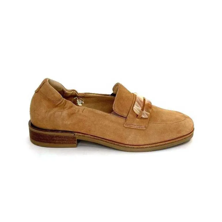 Softwaves Mocassins Confort 8.3533-009 Daim Noisette Cheap