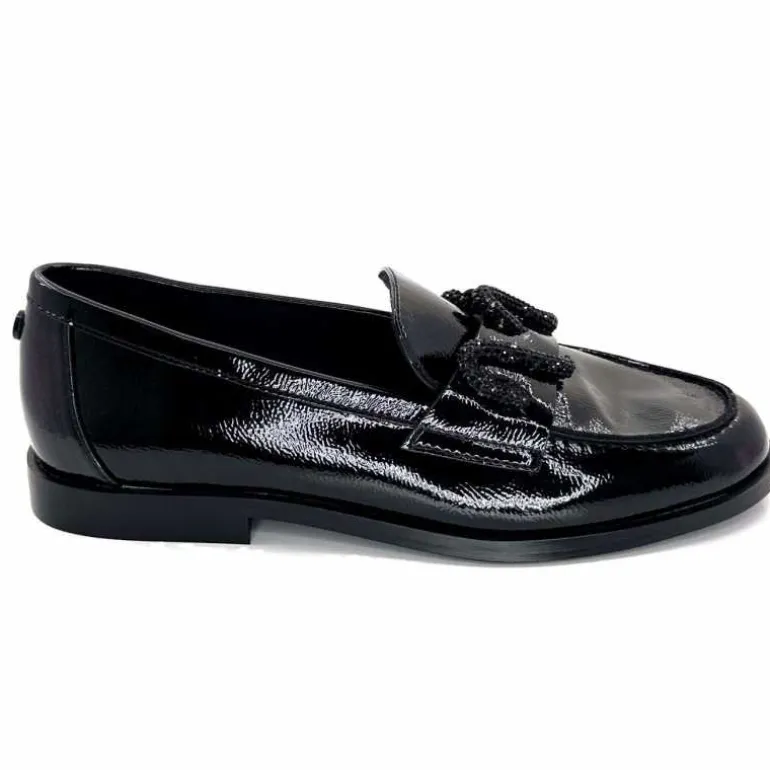 Ivoire0317a Mocassins Ivoire 2322913 1301 Vernis Noir Cheap