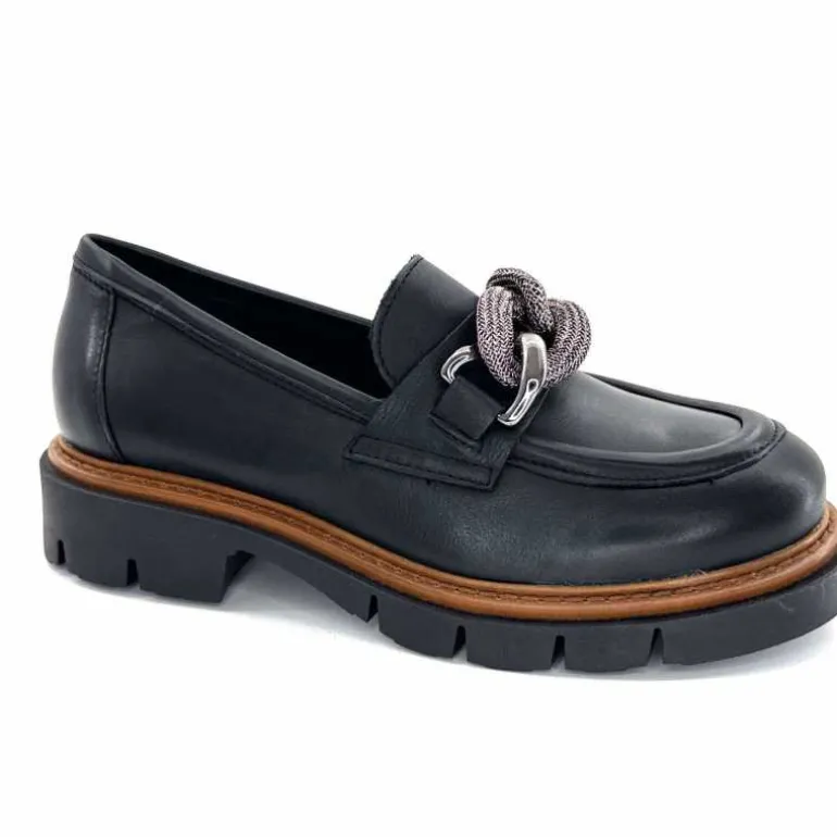 Ivoire0351a Mocassins Ivoire 2546395 Cuir Noir Store