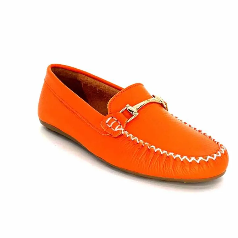 mocassins_ivoire__cuir_orange_3.webp Ivoire0209b Mocassins Ivoire 12052 Cuir Orange Flash Sale