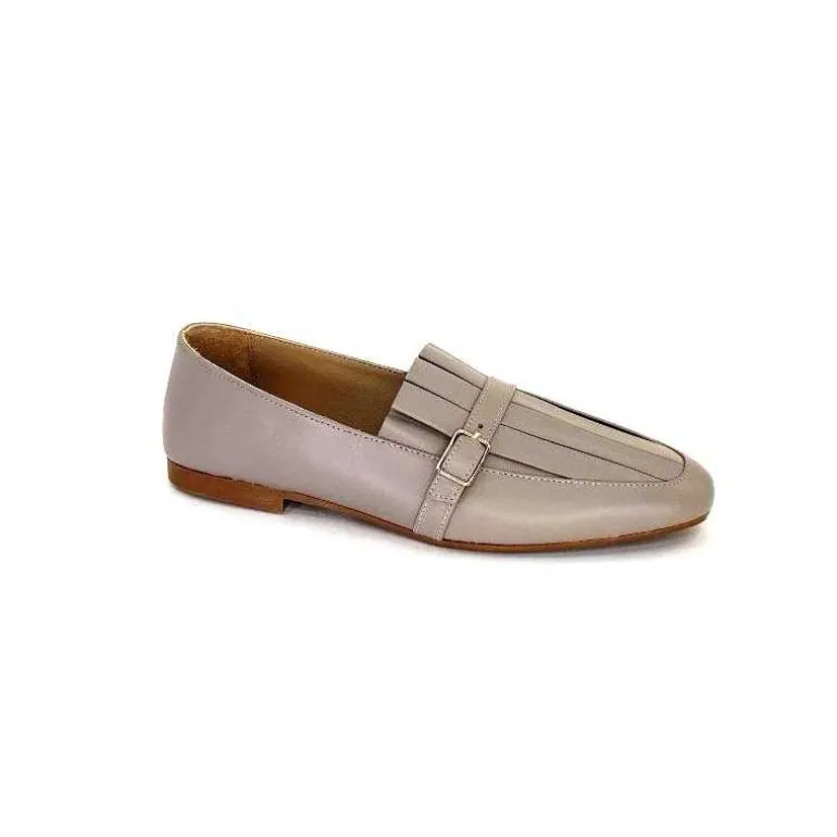 Ivoire-354 Mocassins Ivoire 150870 Cuir Taupe Cheap