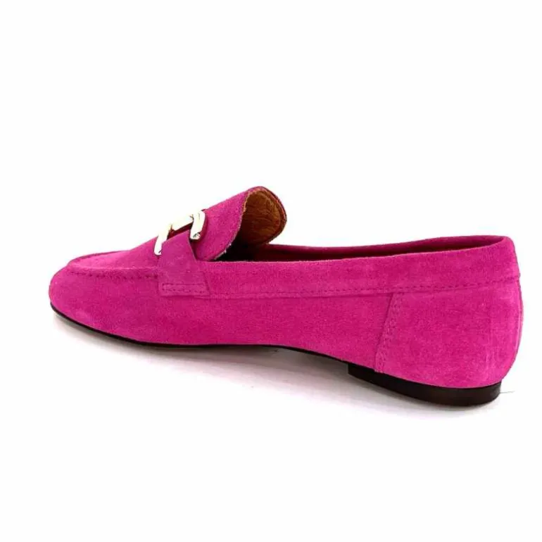 mocassins_ivoire__daim_fuchsia_14.webp Ivoire0209b Mocassins Ivoire 12807 Daim Fuchsia Fushia Clearance