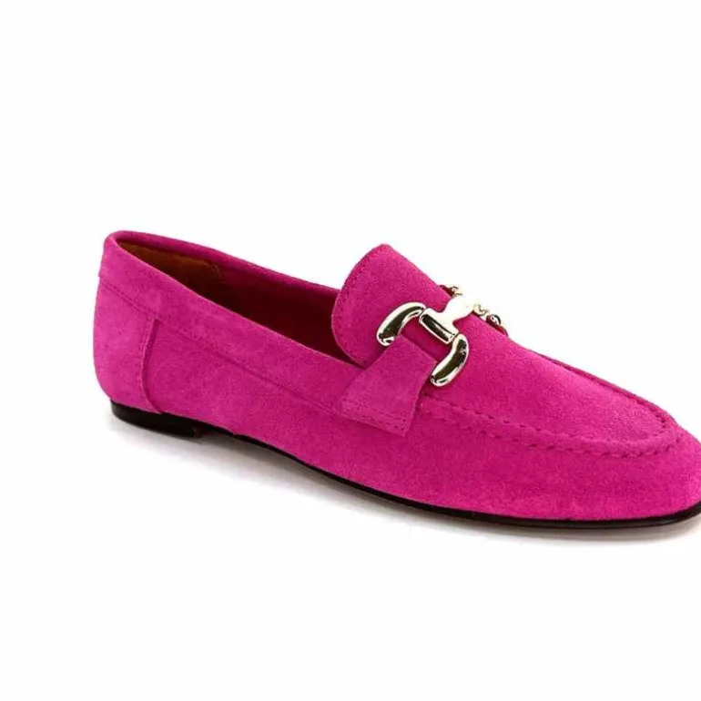 mocassins_ivoire__daim_fuchsia_2.webp Ivoire0209b Mocassins Ivoire 12807 Daim Fuchsia Fushia Clearance