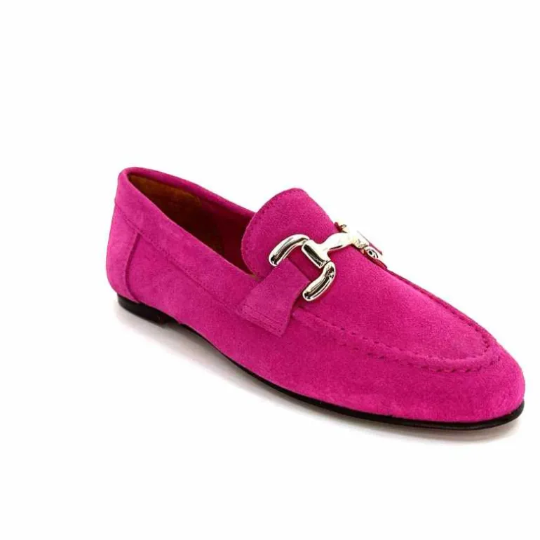 mocassins_ivoire__daim_fuchsia_3.webp Ivoire0209b Mocassins Ivoire 12807 Daim Fuchsia Fushia Clearance