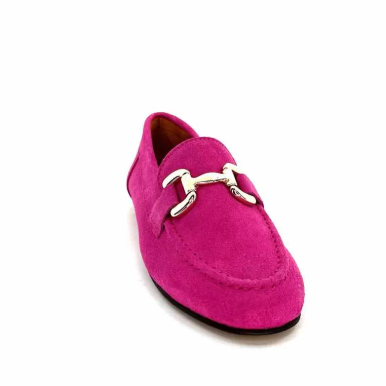mocassins_ivoire__daim_fuchsia_5.webp Ivoire0209b Mocassins Ivoire 12807 Daim Fuchsia Fushia Clearance