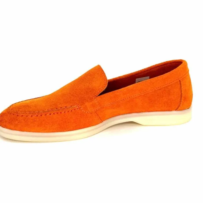 mocassins_ivoire__daim_orange_11.webp Ivoire0209b Mocassins Ivoire 12851 Daim Orange Best Sale
